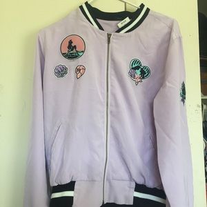 Little Mermaid Bomber Jacket